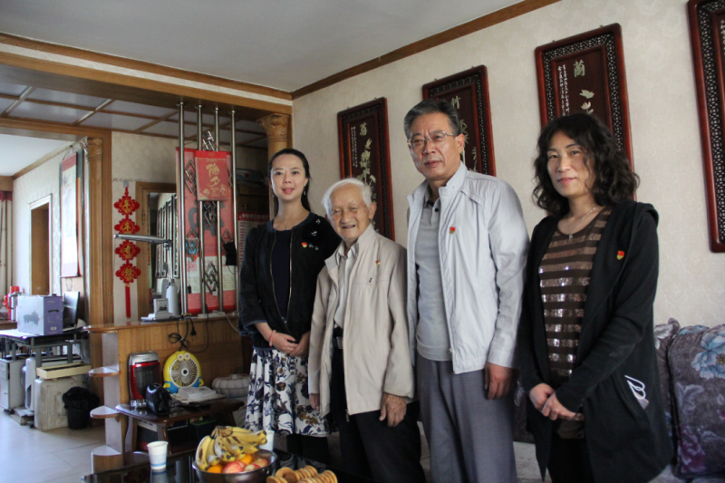 中共青海省第三建筑工程有限公司支部委員會開展“走訪慰問暖人心，紅色精神永傳承”活動
