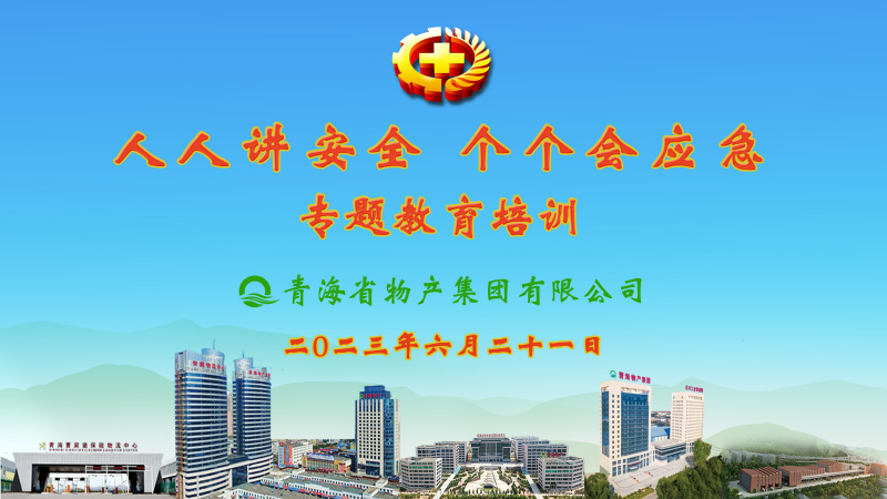 提高安全管理水平 落實全員安全責任——集團安委會舉辦2023年“人人講安全，個個會應(yīng)急”專題教育培訓