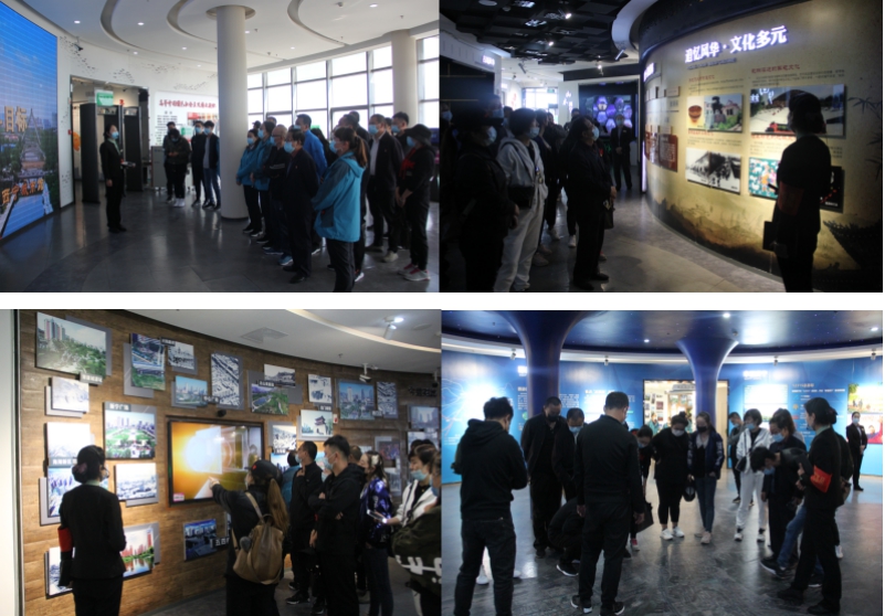 三建公司、現(xiàn)代物流公司黨支部聯(lián)合開展“參觀愛國教育基地，弘揚愛國主義精神”活動